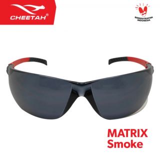 Cheetah Kacamata Safety Matrix Smoke Anti Stratch Full Protection