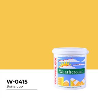 Mowilex Weathercoat Cat Tembok Eksterior Buttercup 2.5L