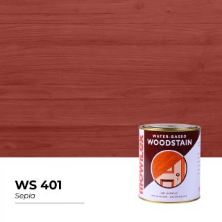 Mowilex Woostain Cat Pelapis Kayu Premium Sepia 1L