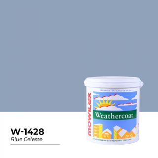 Mowilex Weathercoat Cat Tembok Eksterior Blue Celeste 2.5L