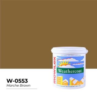 Mowilex Weathercoat Cat Tembok Eksterior Marche Brown 2.5L