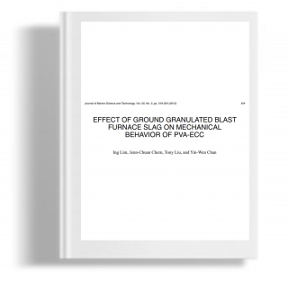 Effect of ground granulated blast furnace slag on mechanical behavior of PVA-ECC
