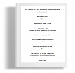 Evaluation of seal coat performance using macrotexture measurement