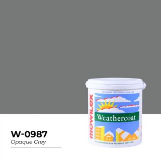 Mowilex Weathercoat Cat Tembok Eksterior Opaque Grey 2.5L