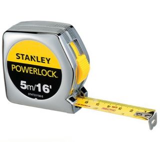 Stanley Power Lock Measuring Tape / Meteran Manual 5M