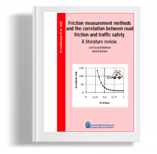 Friction Measurement methods and the correlation betmeen road friction and traffic safety : a literature review