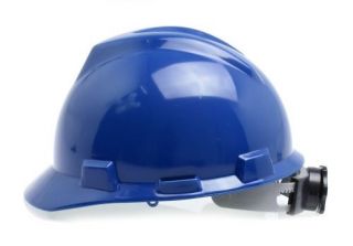 Krisbow Brim Helm Keselamatan Kerja HDPE - Biru - Pelindung Kepala (Safety Helmet)