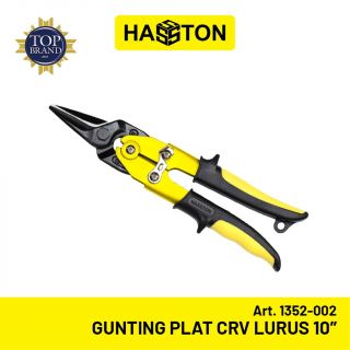 Hasston Gunting Plat CRV Lurus 10"