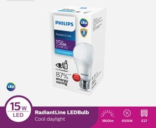 Philips Lampu RadiantLine LED Bulb 6500K Putih 15W