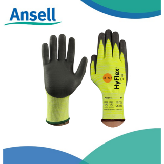 Ansell Sarung Tangan Safety Hyflex 11-423 Tahan Panas Dan Sayat