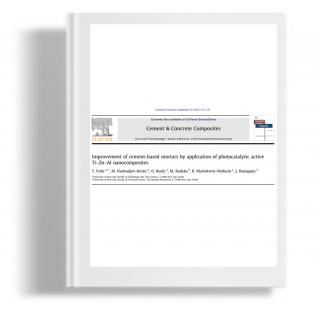 Improvement of cement-based mortars by application of photocatalytic active Ti-Zn-Al nanocomposites