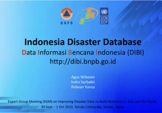 Indonesia Disaster Database