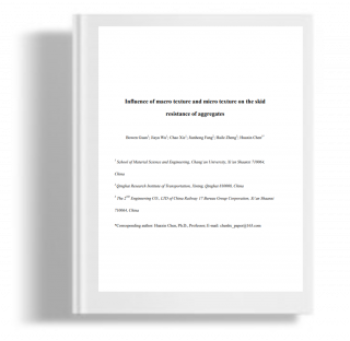 Influence of macro texture and micro texture on the skid resistance of aggregates. 