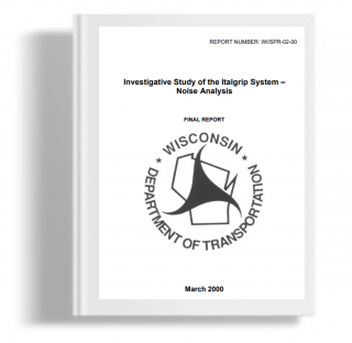 Investigative stude of the italgrip system - noise analysis