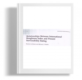 Relationships between international roughness index and present serviceability rating