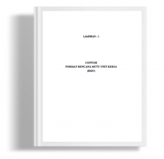 Lampiran-2 Contoh Format Rencana Mutu Unit Kerja (RMU) Departemen Pekerjaan Umum Peraturan Menteri Pekerjaan Umum 04/PRT/M/2006 