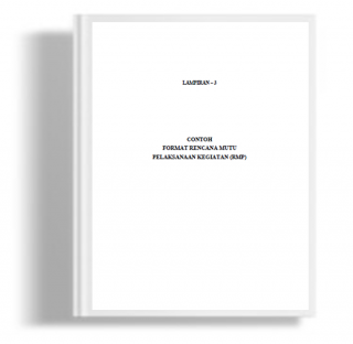 Lampiran-3 Contoh Format Rencana Mutu Pelaksanaan Kegiatan (RMP) Departemen Pekerjaan Umum Peraturan Menteri Pekerjaan Umum 04/PRT/M/2006 