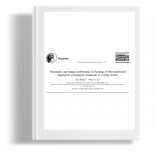 Monotonic and fatigue performance in bending of fiber-reinforced engineered cementitious composite in overlay system