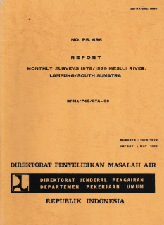 Report Monthly Surveys 1978/1979 Mesuji River, Lampung/South Sumatra