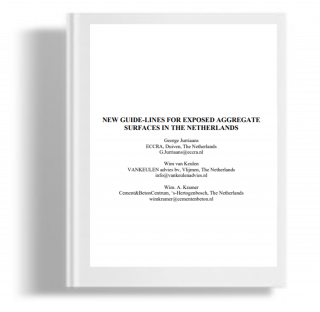New guidelines for exposed aggregate surfaces in the netherlands