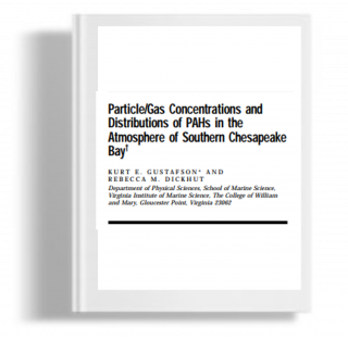 Particle/Gas : concentration an distributions of PAHs in the Atmosphere of Southern Chesepeake Bay