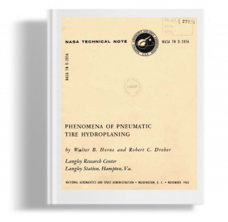 Phenomena of Pneumatic tire hydroplaning