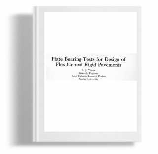 Plate bearing tests for design of flexible and rigid pavements