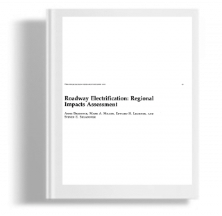 Roadway Electrifictions : Regional Impacts Assessment