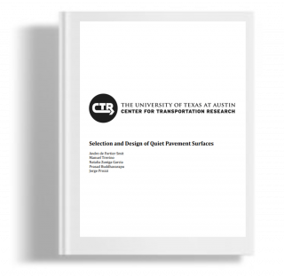 Selection and design of Quiet Pavements surfaces