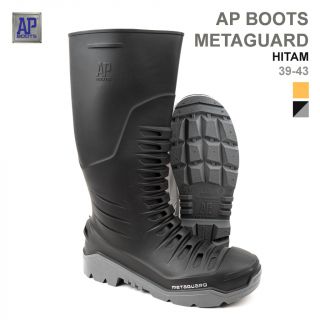 AP Boots METAGUARD Black - Sepatu Boot PVCAP Boots METAGUARD Black - Sepatu Boot PVC