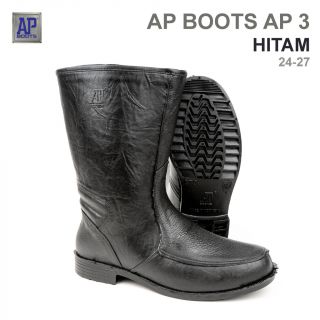Ap Boots AP 3 BLACK PVC