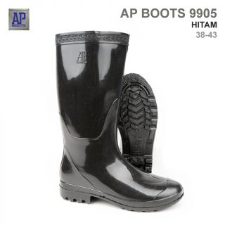 Ap Boots 9905 HITAM PVC
