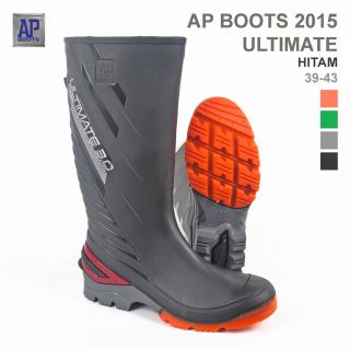 AP Boots 2015 Ultimate Hitam - Sepatu PVC