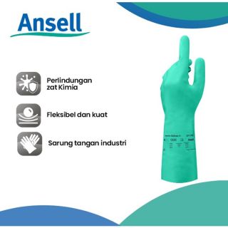 Ansell Alphatec Solvex 37-176 Sarung Tangan Safety Perlindungan Zat Kimia