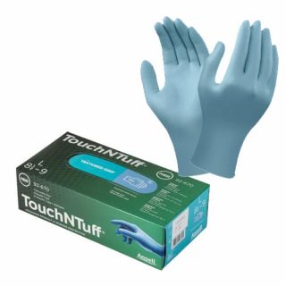 Ansell TouchNTuff 92-670 Safety Gloves Nitrile Food Grade