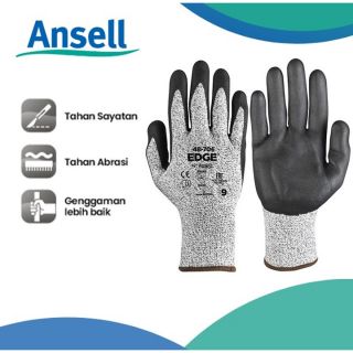 Ansell Edge 48-706 Sarung Tangan Safety Anti Sayat Fleksibel
