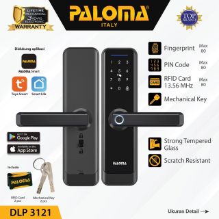 Paloma Digital Lock Smart Home Handle WiFi DLP 3121