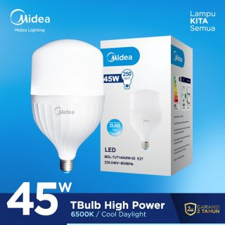 Midea Lampu T Bulb Bohlam LED 45 Watt 6500K Cool Daylight 