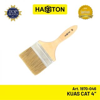Hasston Kuas Cat Gagang Kayu 4"1970-046