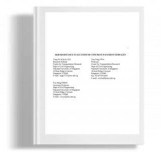 Skid Resistance Evaluation of Concrete Pavement Surfaces