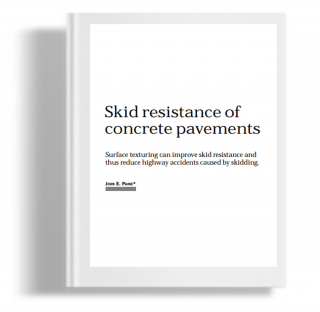 Skid Resistance of Concrete Pavement