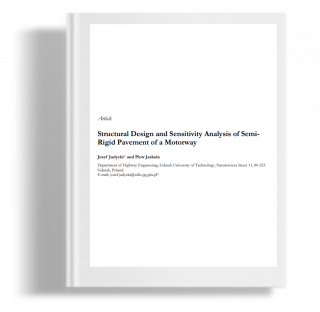 Structural  design and sensitivity Analyisis of Semi-rigid pavement of a motorway