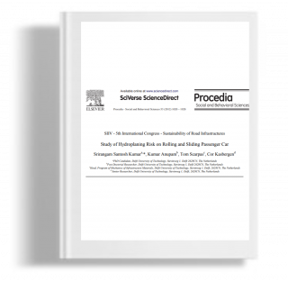 Study of Hydropaning risk on rolling and slding passenger car