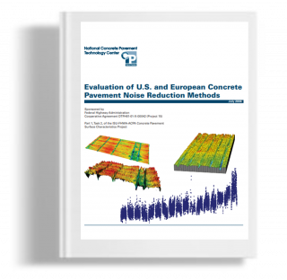 Evaluation of U.S and European Cocrete Pavement Noise Reduction Methods