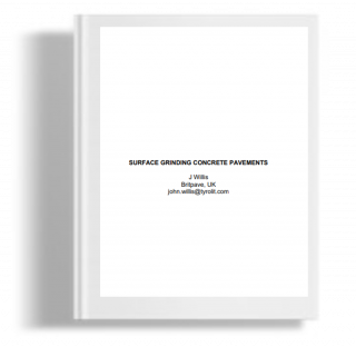 Surface Grinding concrete Pavements