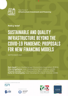 Sustainable and Quality Infrastructure Beyond the Covid-19 Pandemic: Proposals for New Financing Models
