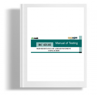 Manual of testing skid resistance of a road pavement using scrim